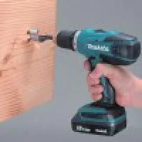 Дрель-шуруповёрт аккумуляторная Makita DF457DWE (45068)