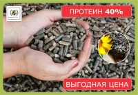 Подсолнечный шрот (протеин min 40%)