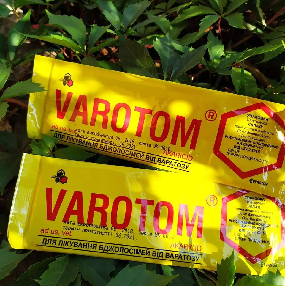 Препарат від кліща VAROTOM Варотом